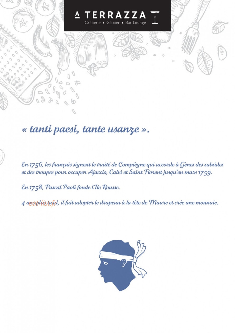 A Terrazza — carte page 2