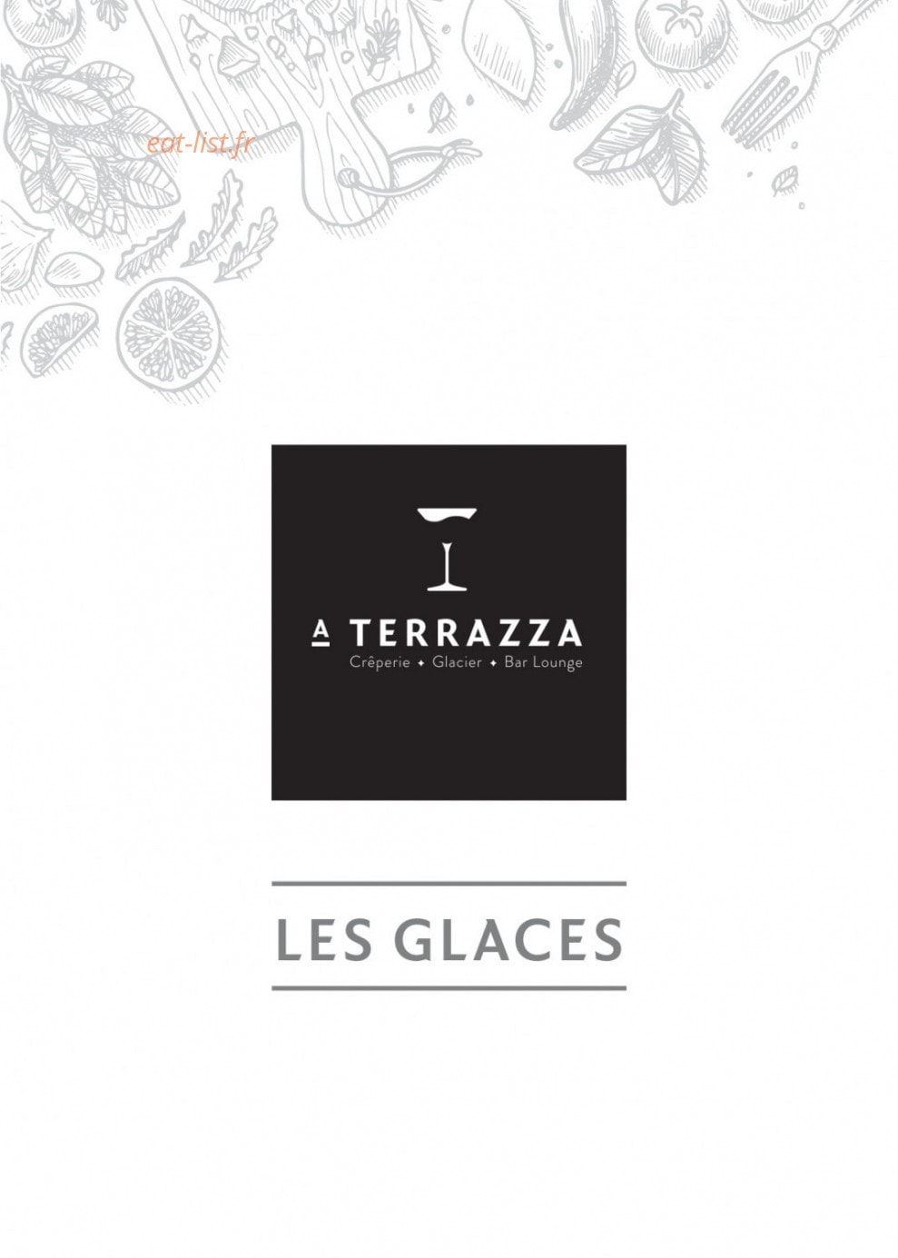 A Terrazza — carte page 14