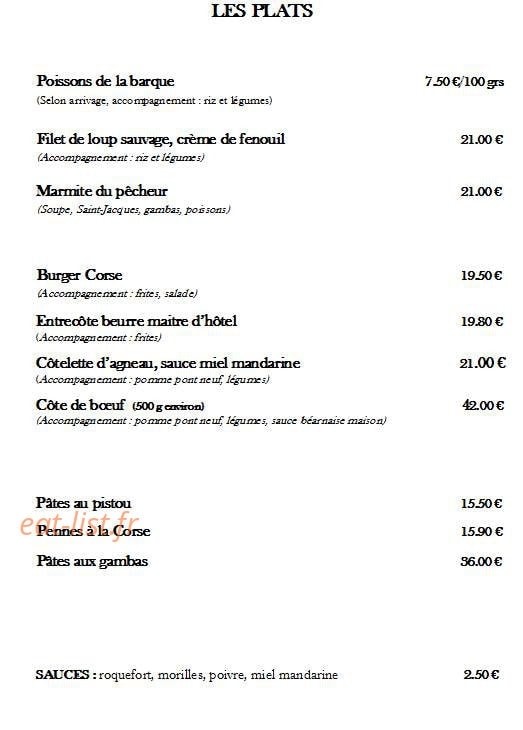 La Plage d'Argent — carte page 3