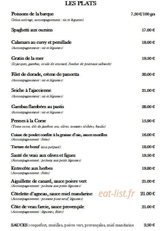 La Plage d'Argent — carte page 2