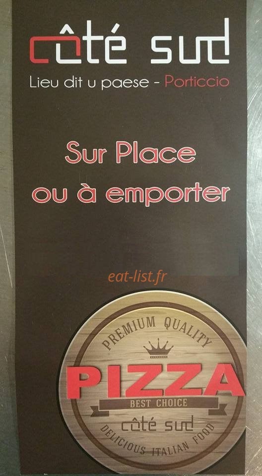 Côté sud — carte page 1