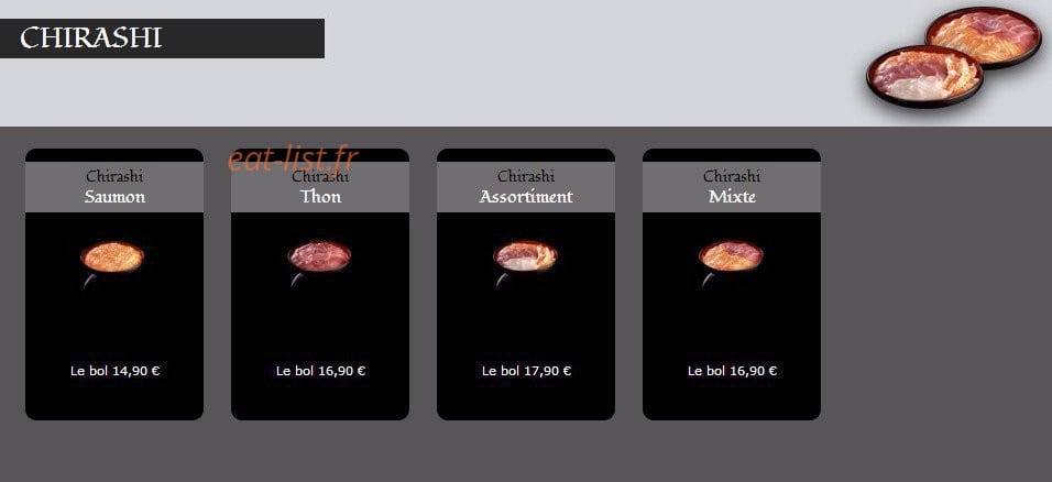 Kiosque Sushi — carte page 8