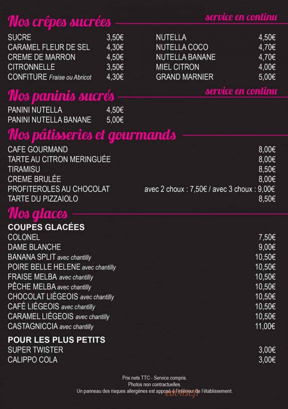 Le Colisée — carte page 4