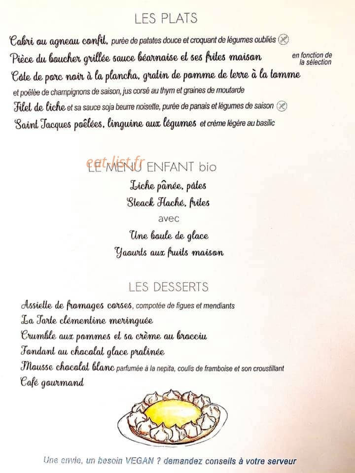 U Caseddu — carte page 2