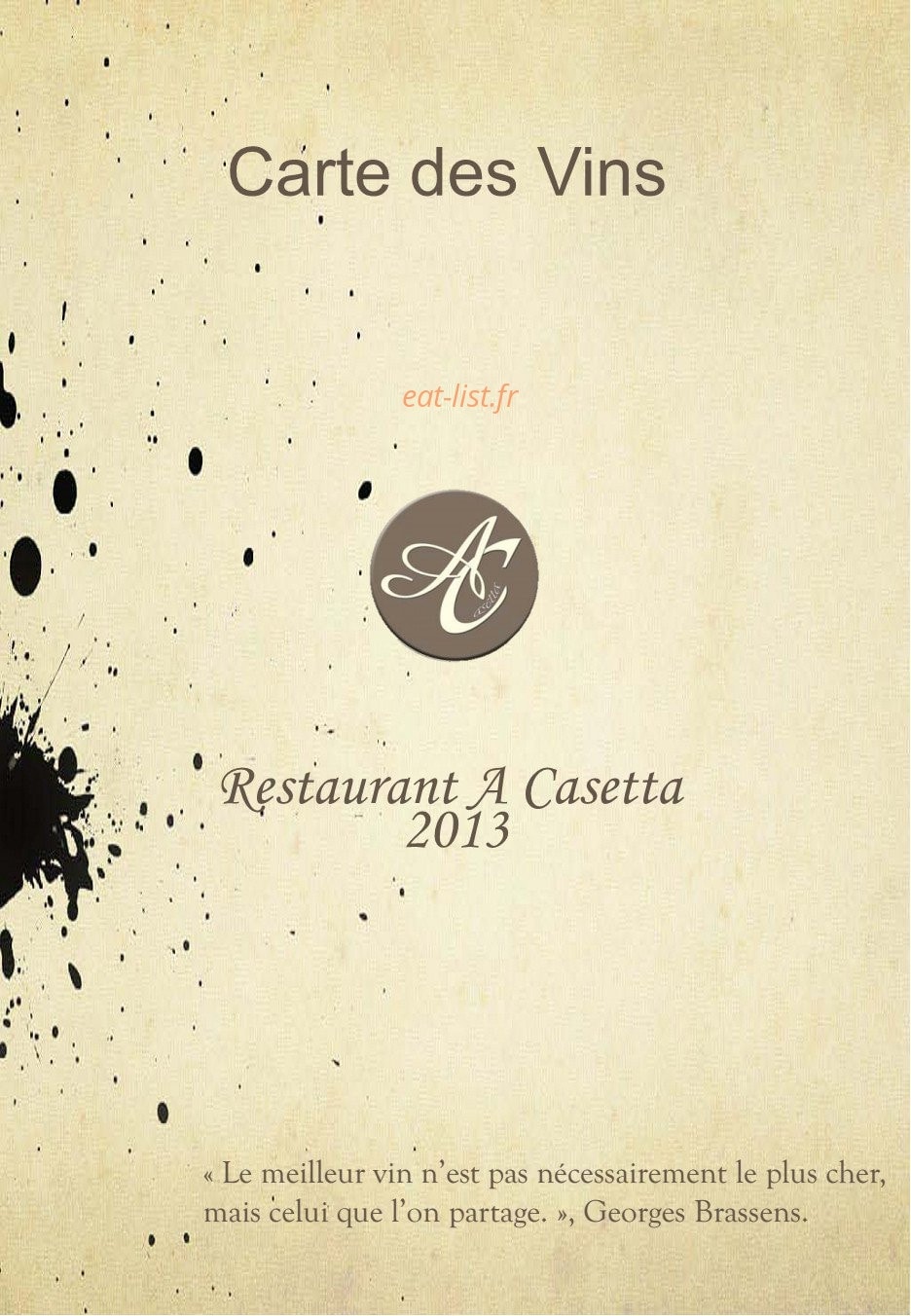 A Caseta — carte page 3
