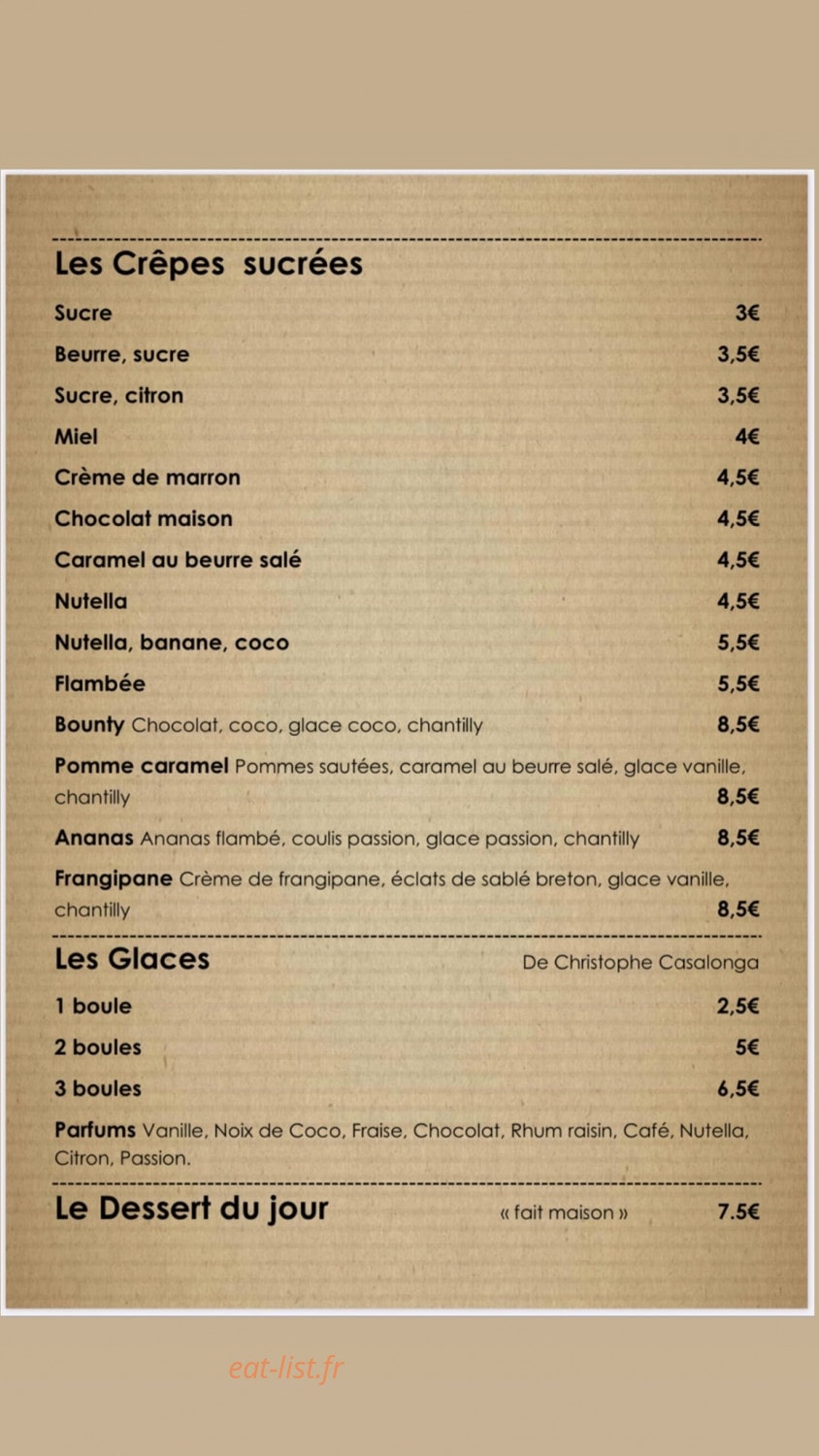 I Trè Fiori — carte page 4