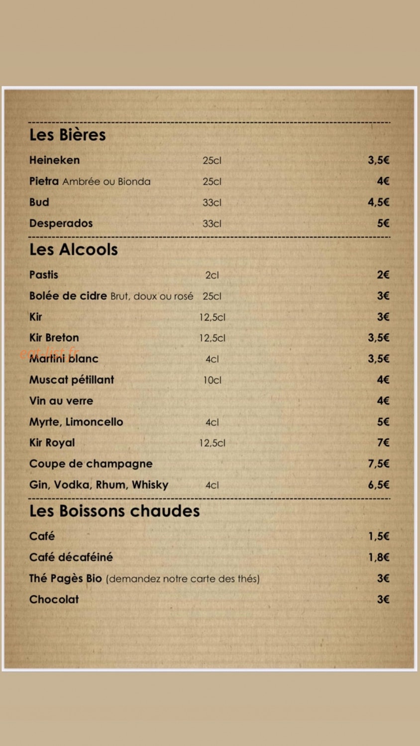 I Trè Fiori — carte page 6