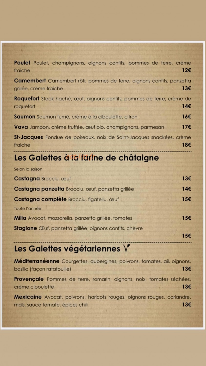 I Trè Fiori — carte page 2