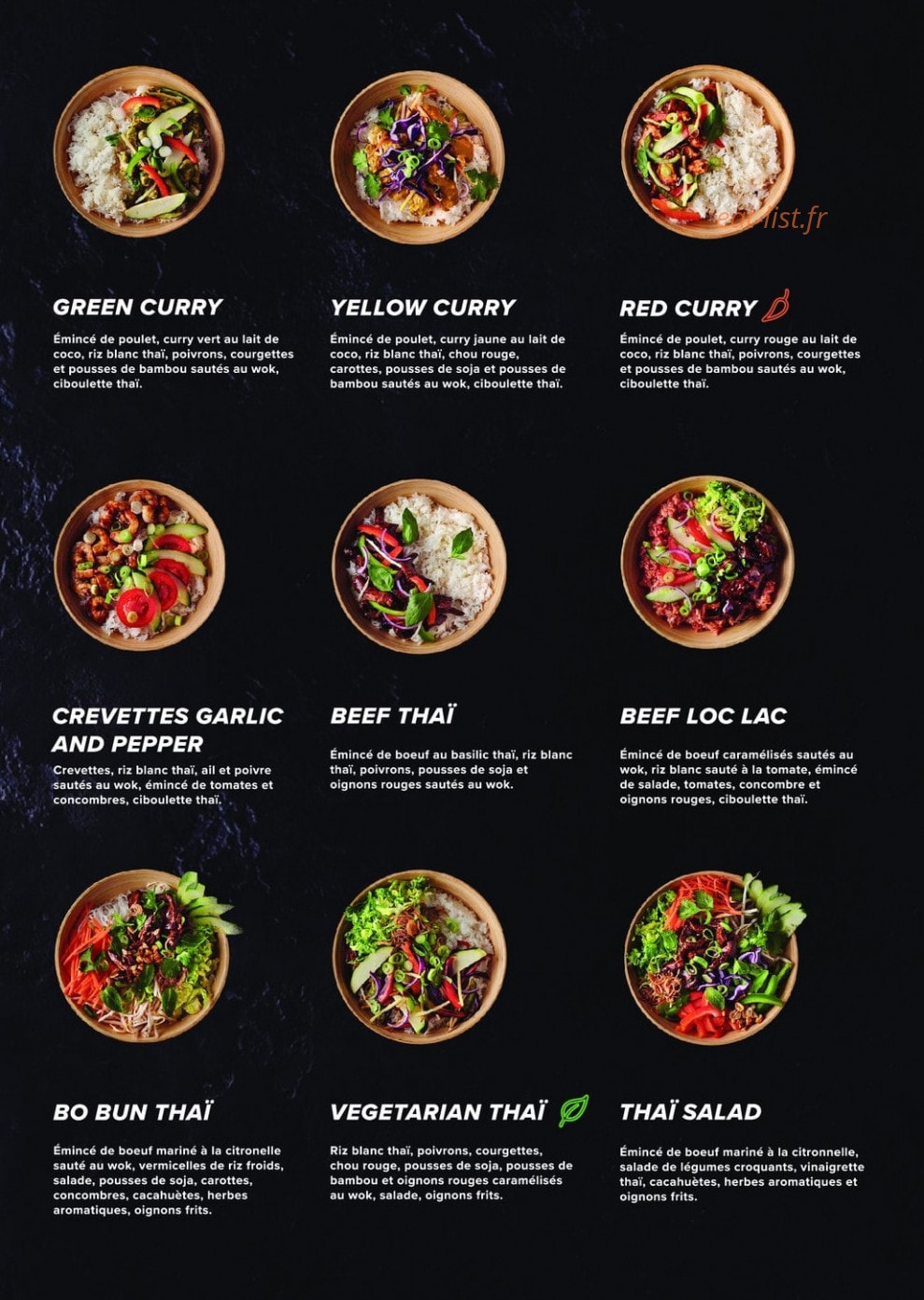 Pitaya — carte page 2