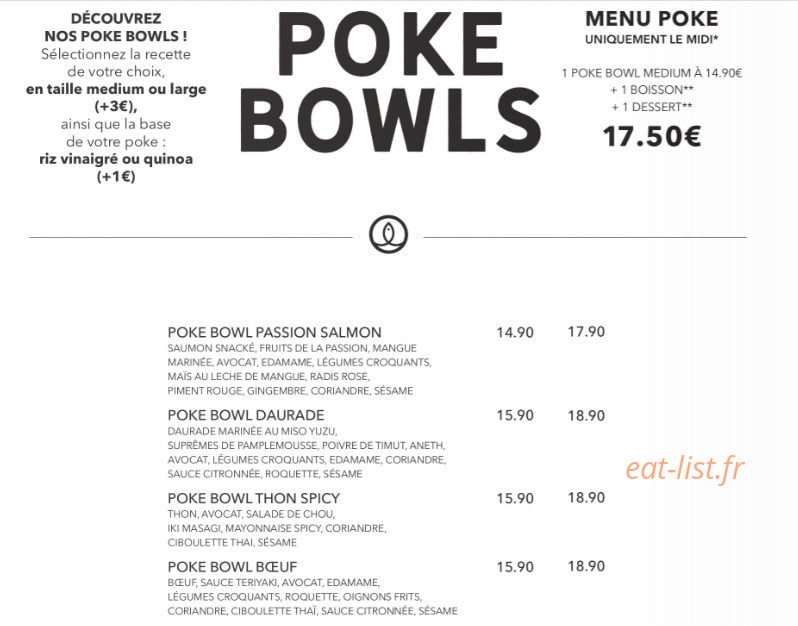 Sushi Shop — carte page 32