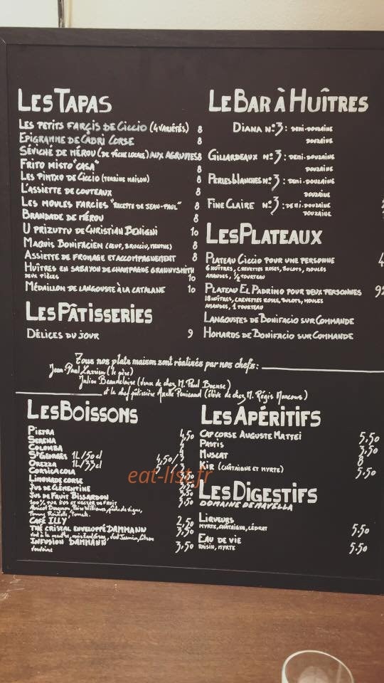 Ciccio — carte page 1