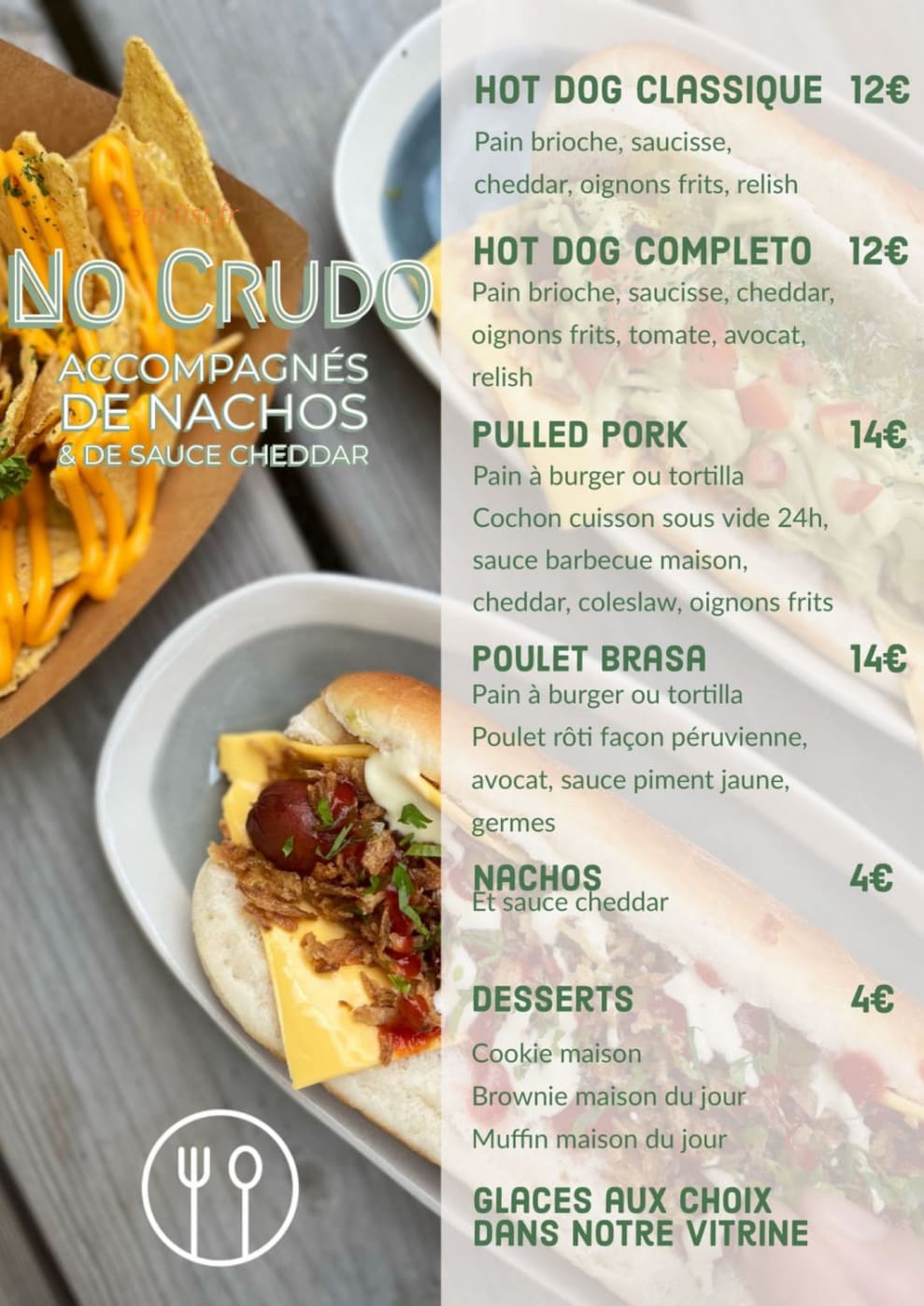 Crudo — carte page 1