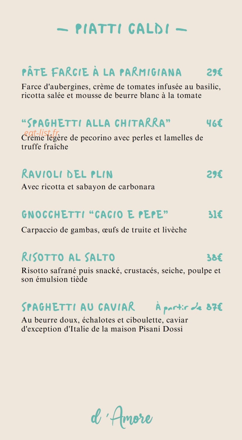 D'Amore — carte page 4