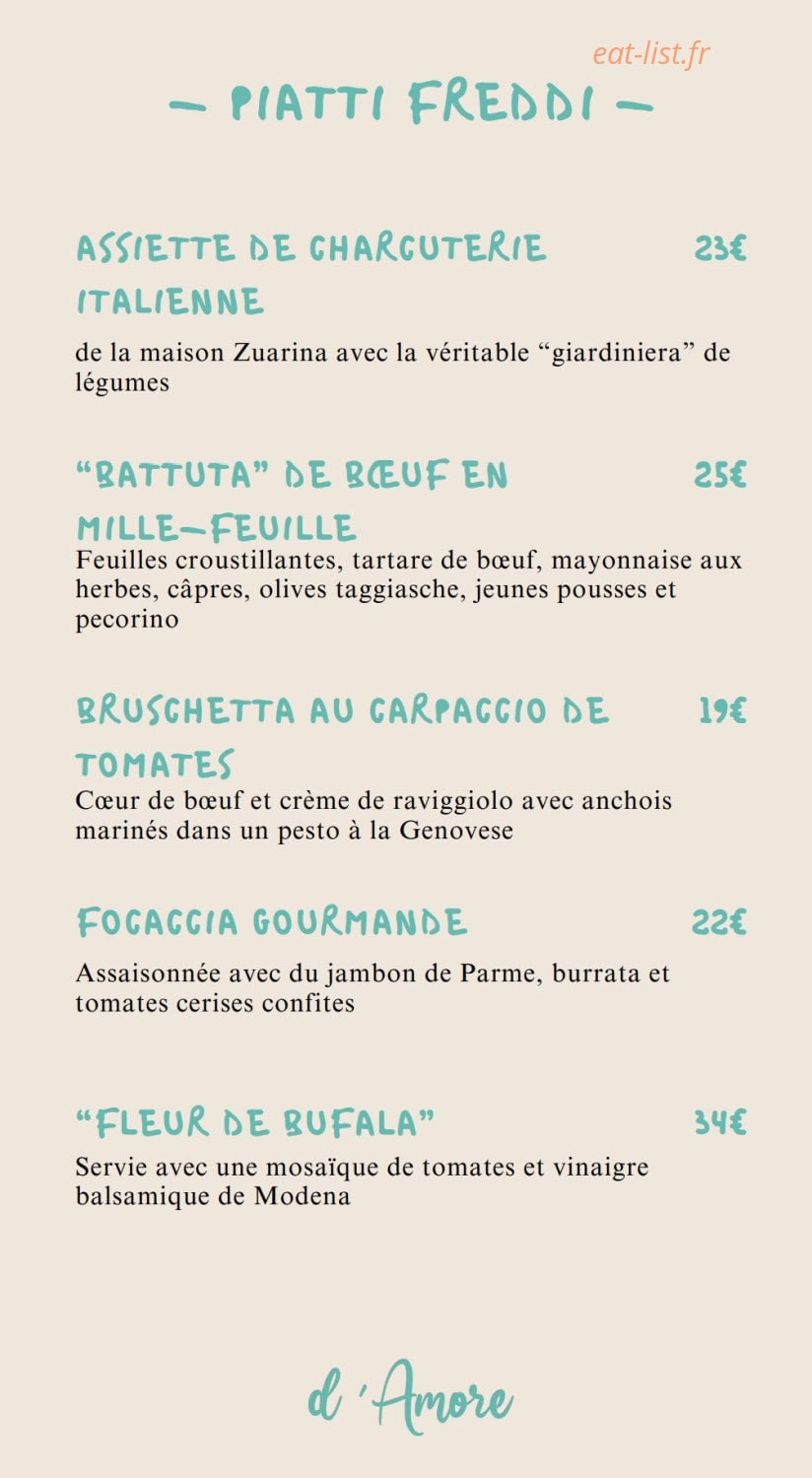 D'Amore — carte page 3
