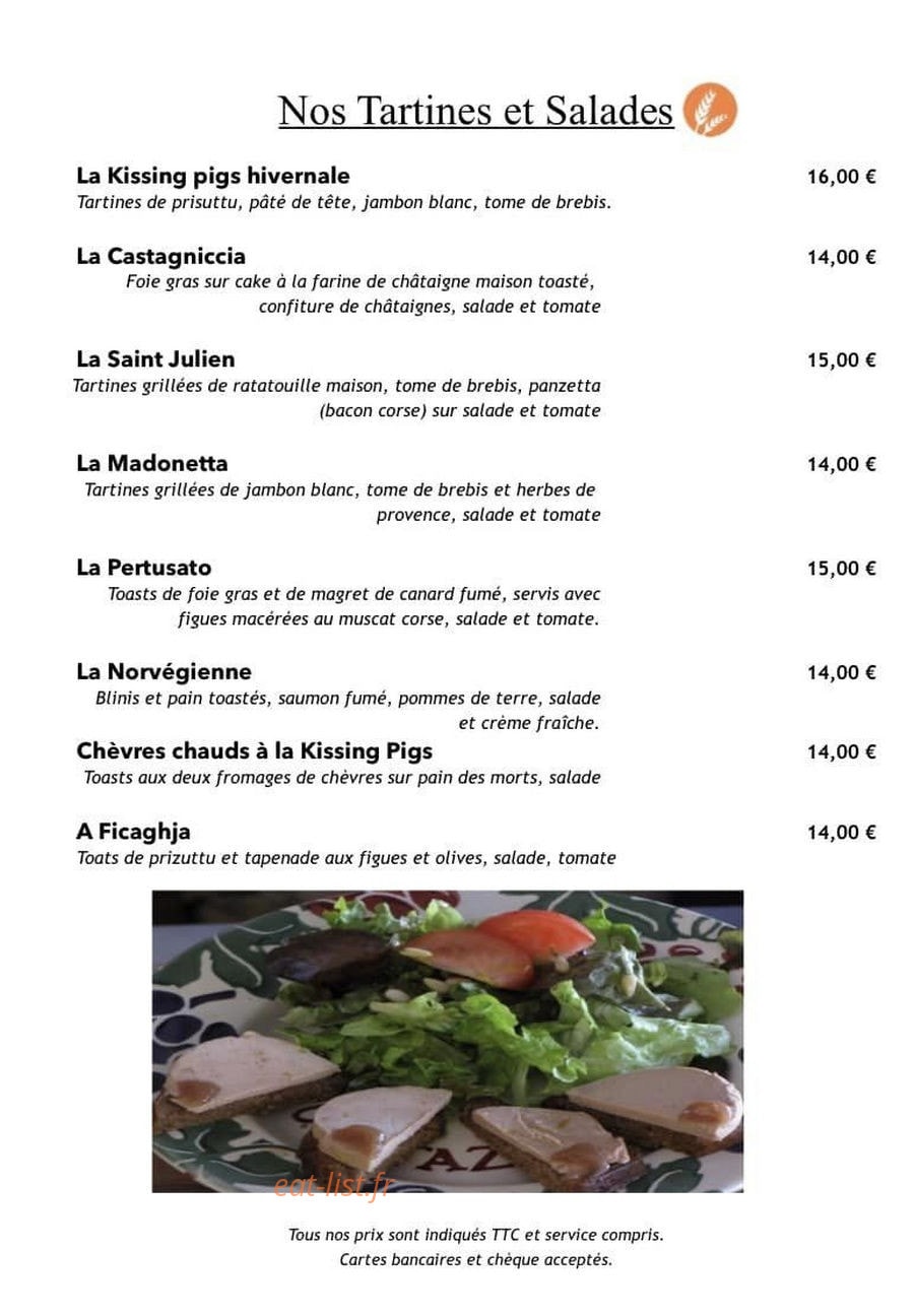 Kissing Pigs — carte page 7