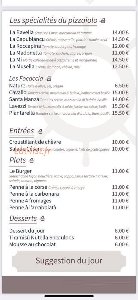 L'Ancura — carte page 2