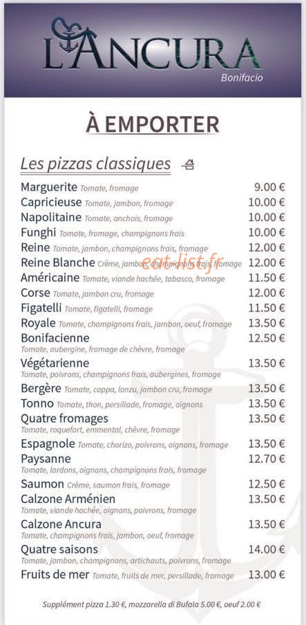 L'Ancura — carte page 1