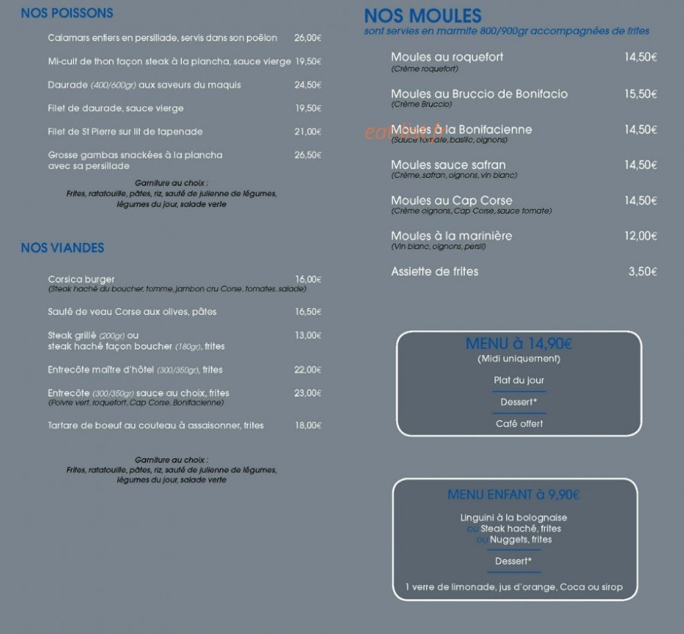 L'Escale — carte page 2