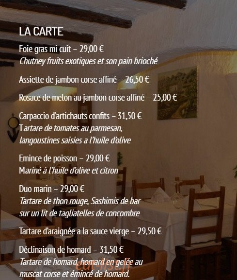 Stella D'Oro — carte page 1