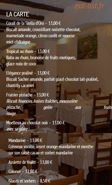 Stella D'Oro — carte page 6