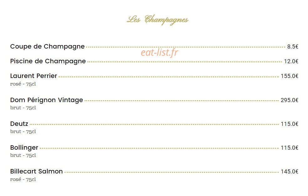 Sushibar — carte page 3
