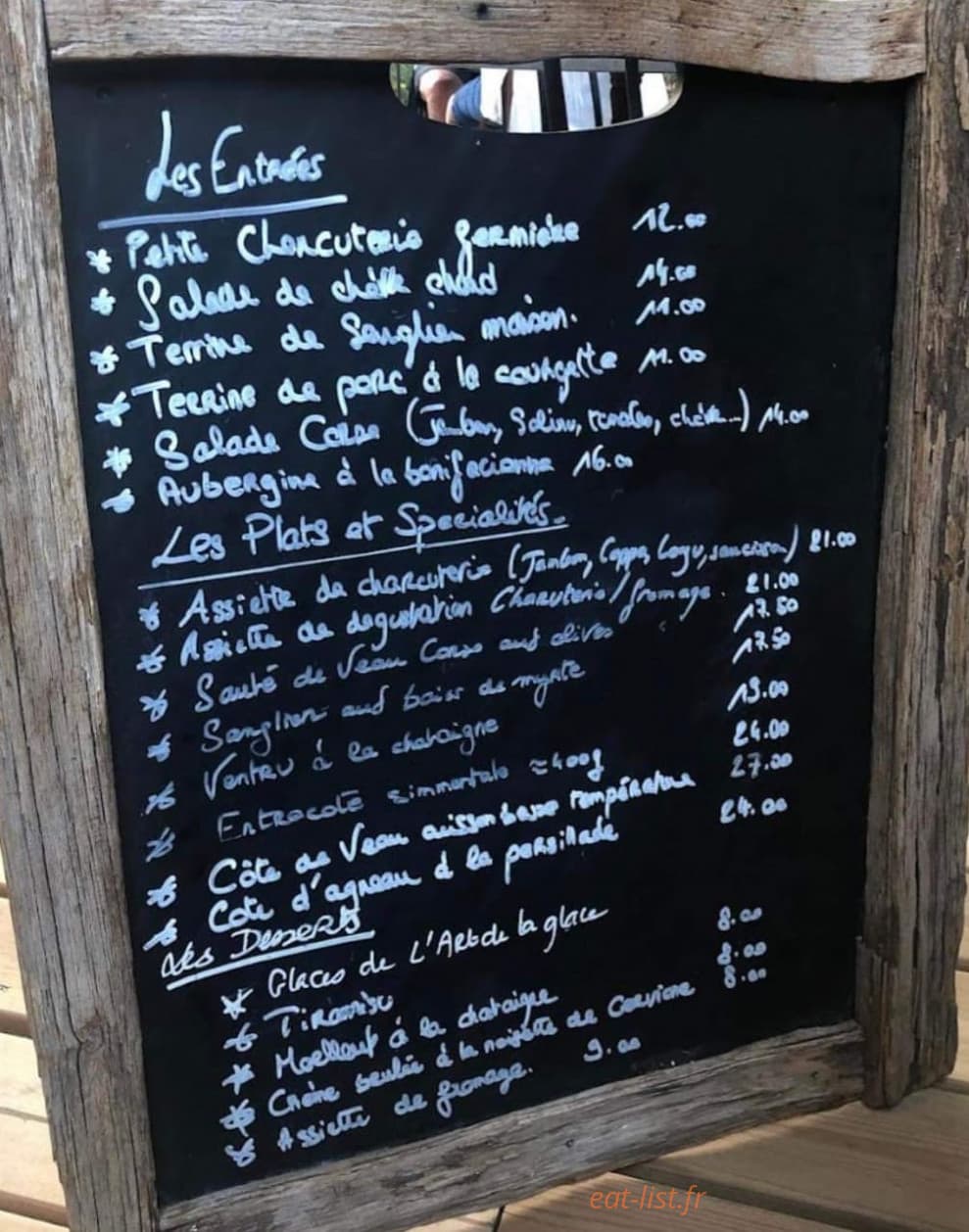 La Casette d'Araggio — carte page 1