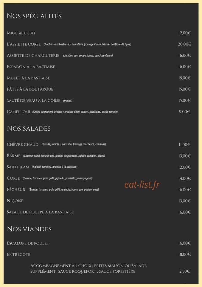 A Casa Corsa — carte page 2