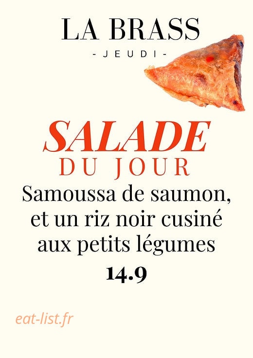 Brasserie de la Gare — carte page 2