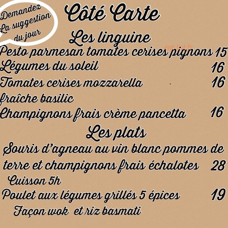 Casa Carmen — carte page 1