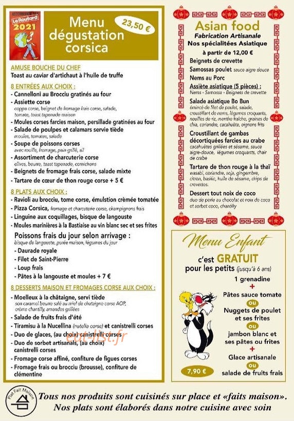 Côté Marine — carte page 2