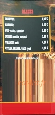 Country Burger — carte page 6