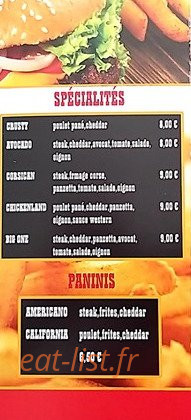 Country Burger — carte page 3