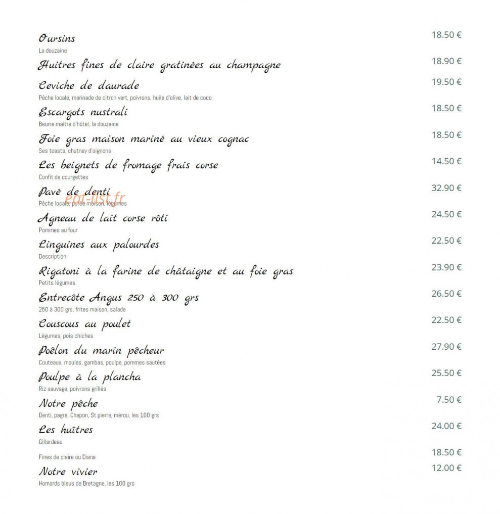 Di Vino — carte page 3