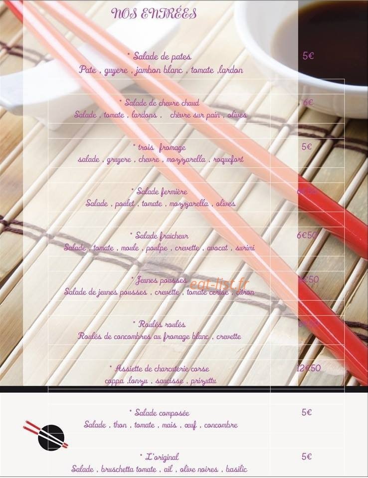 K.Miammm — carte page 1
