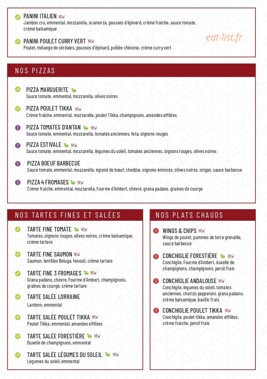 L'Atelier Papilles — carte page 5