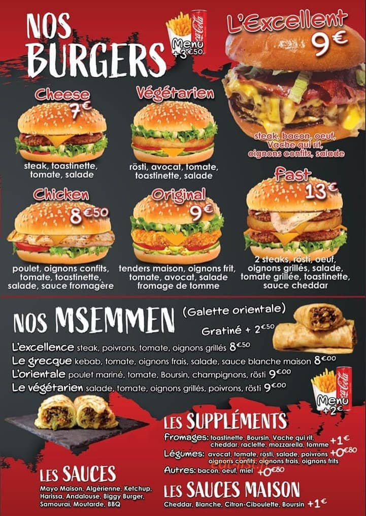 L’excellence — carte page 3