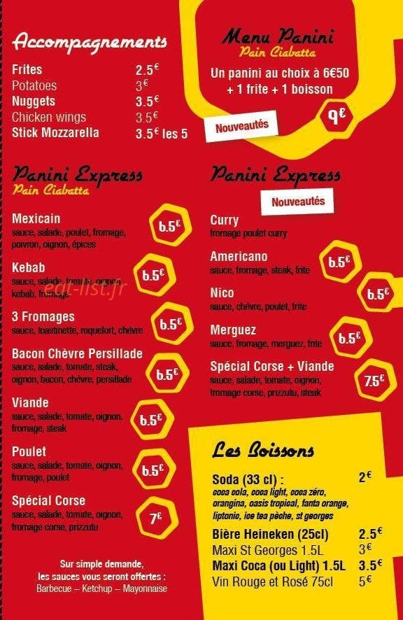 L'express — carte page 4