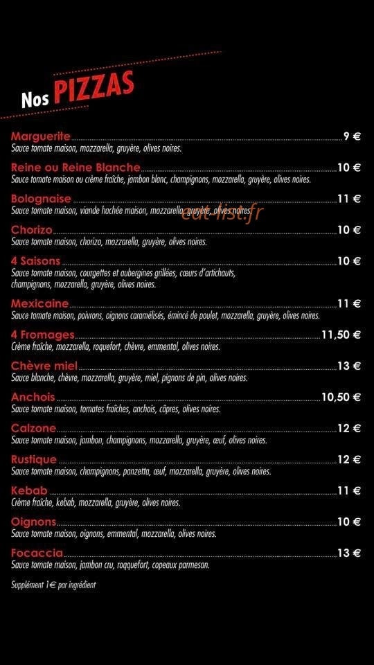 Le Food — carte page 2