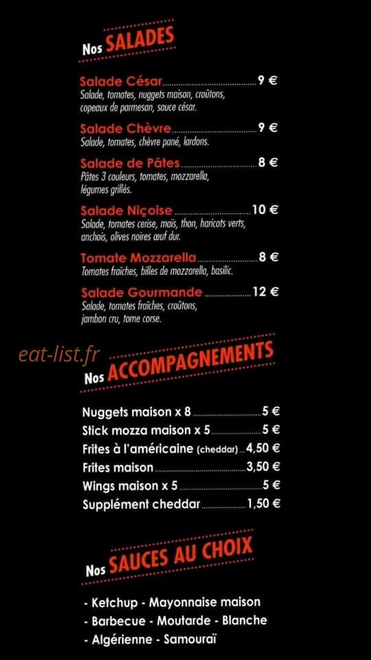 Le Food — carte page 3