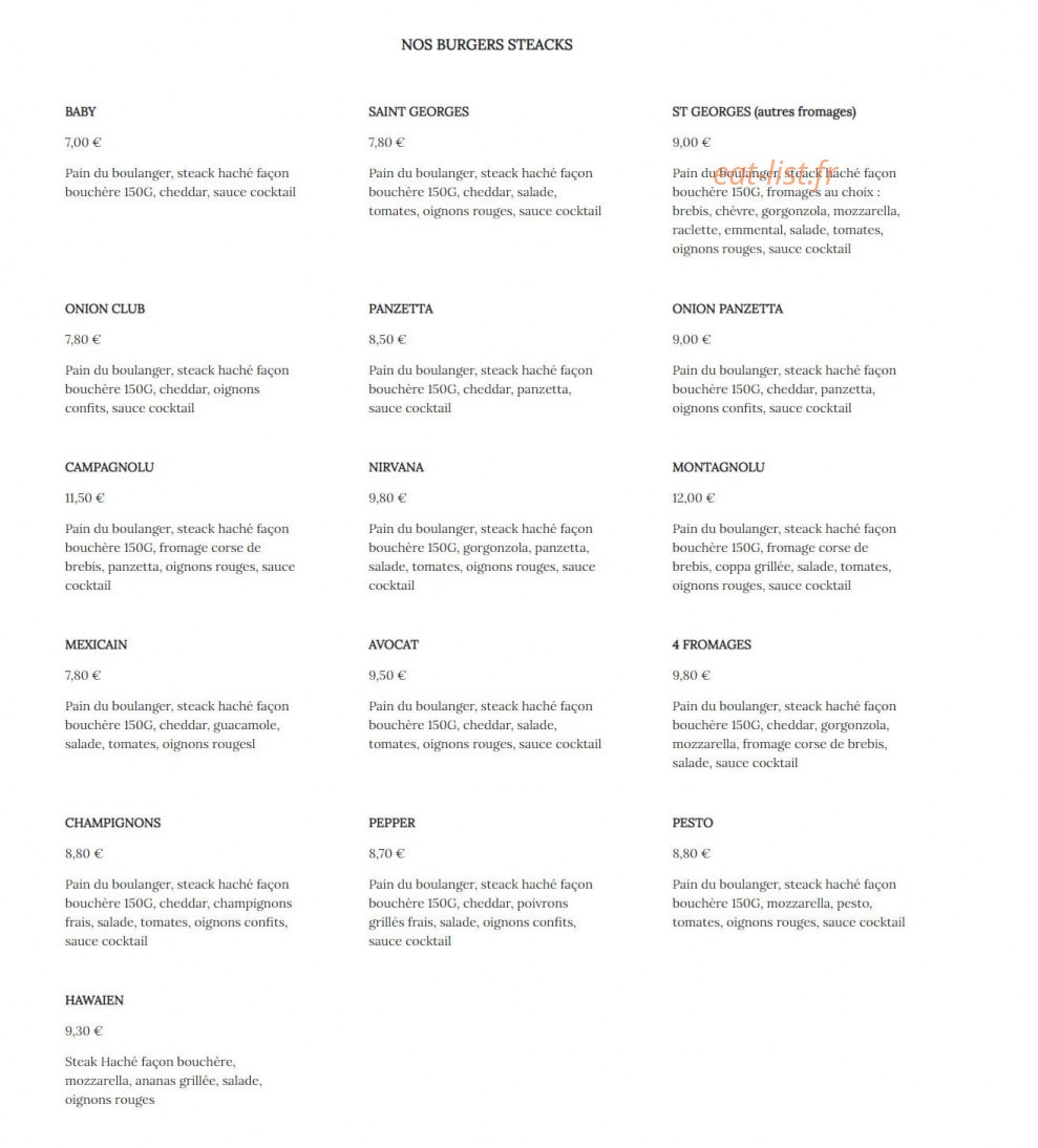 Le Nulle Part Ailleurs — carte page 1