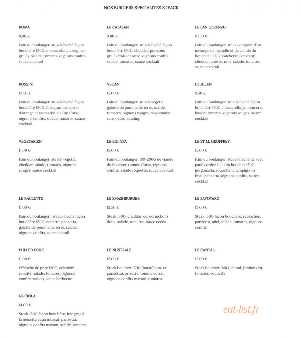 Le Nulle Part Ailleurs — carte page 2