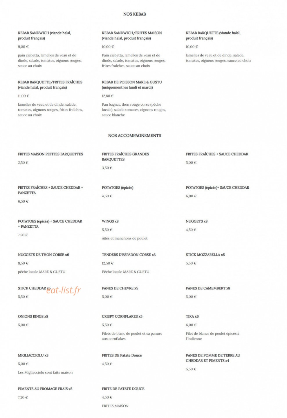 Le Nulle Part Ailleurs — carte page 4