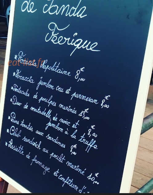 Le Panda — carte page 1