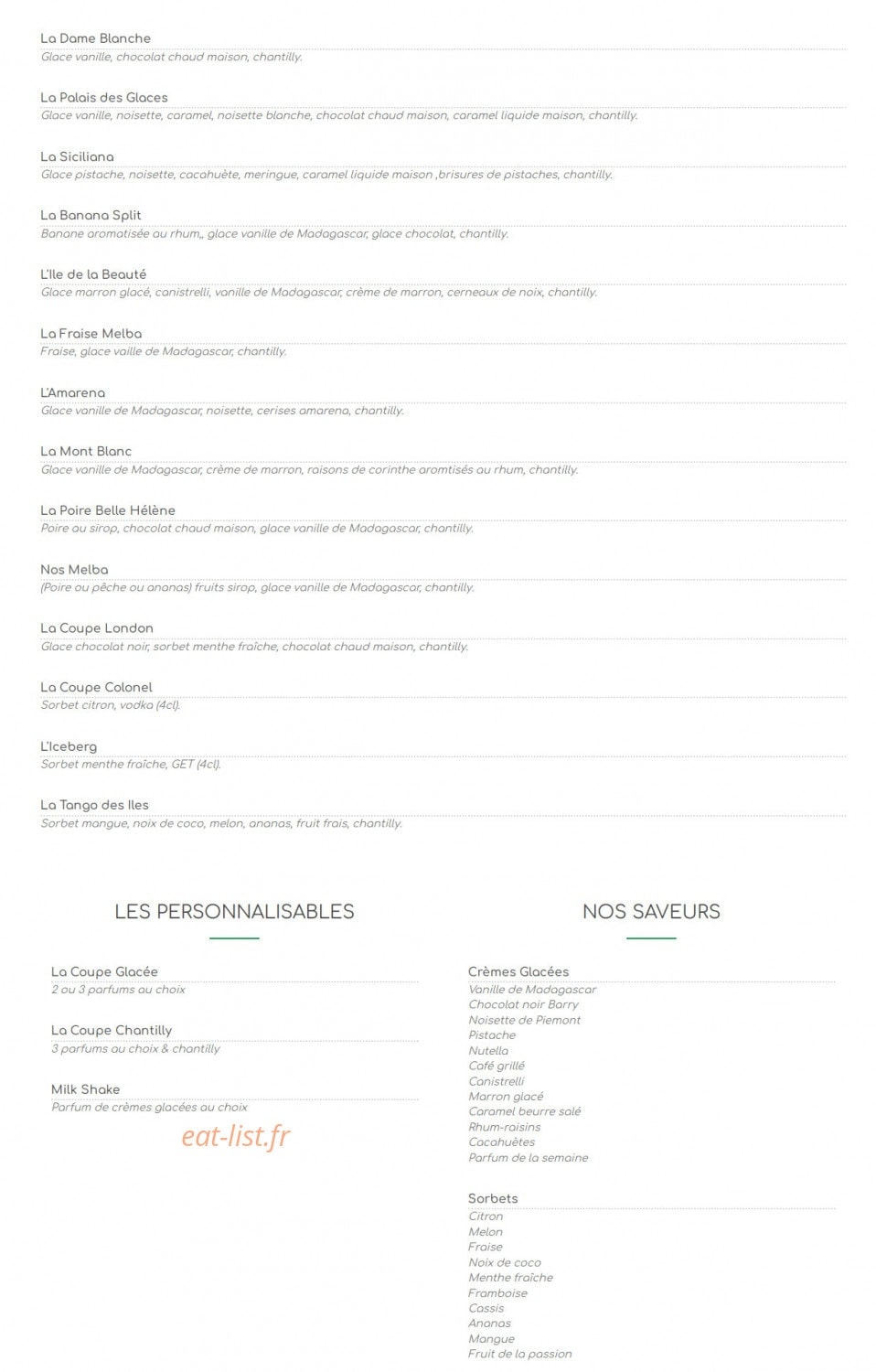 Palais des Glaces — carte page 4