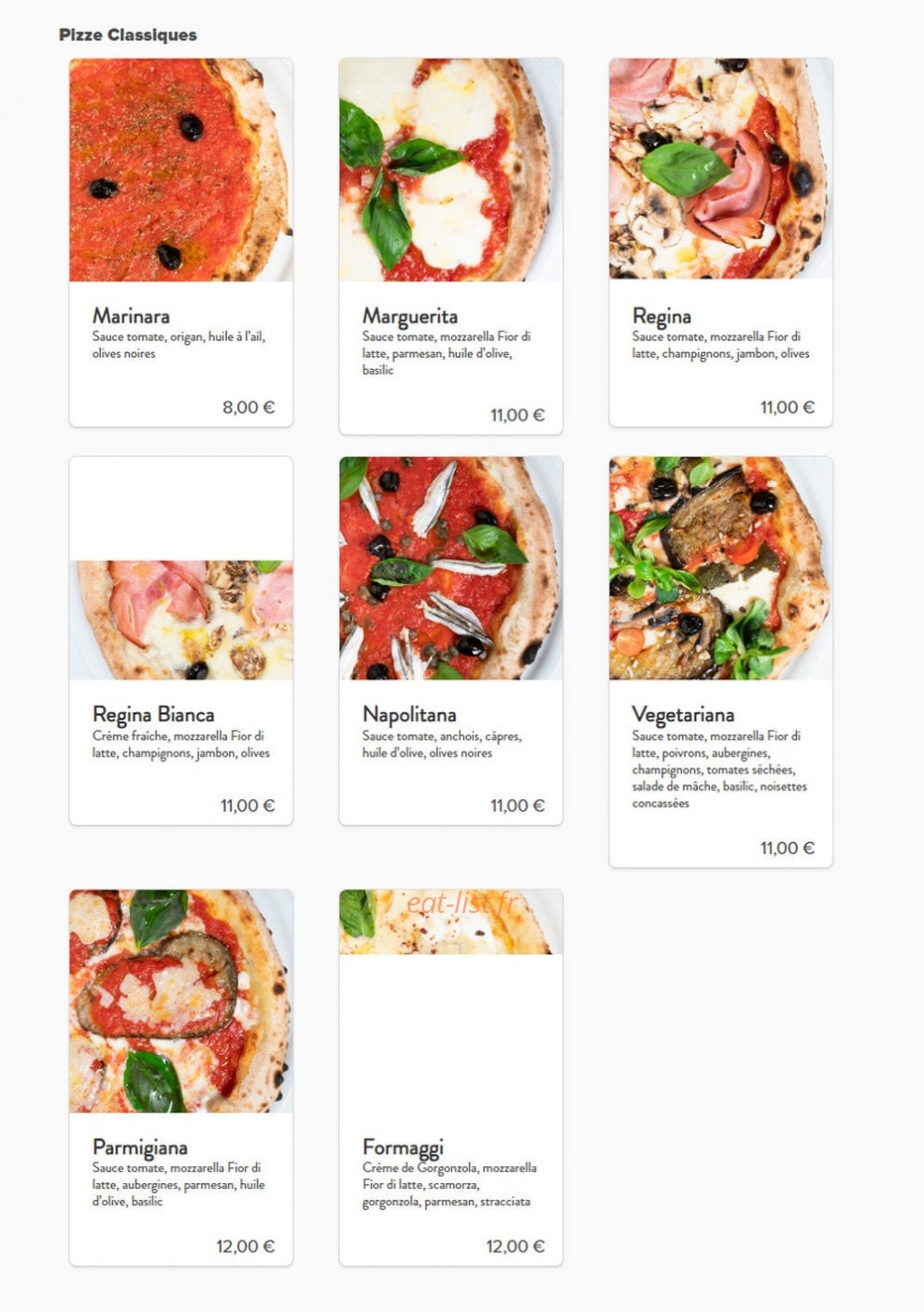 Pizzeria Volontiers — carte page 3