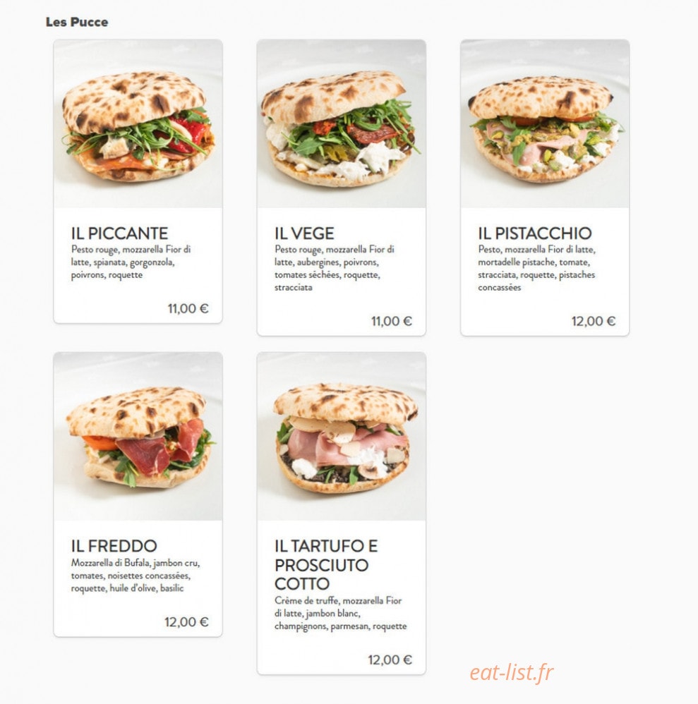 Pizzeria Volontiers — carte page 2