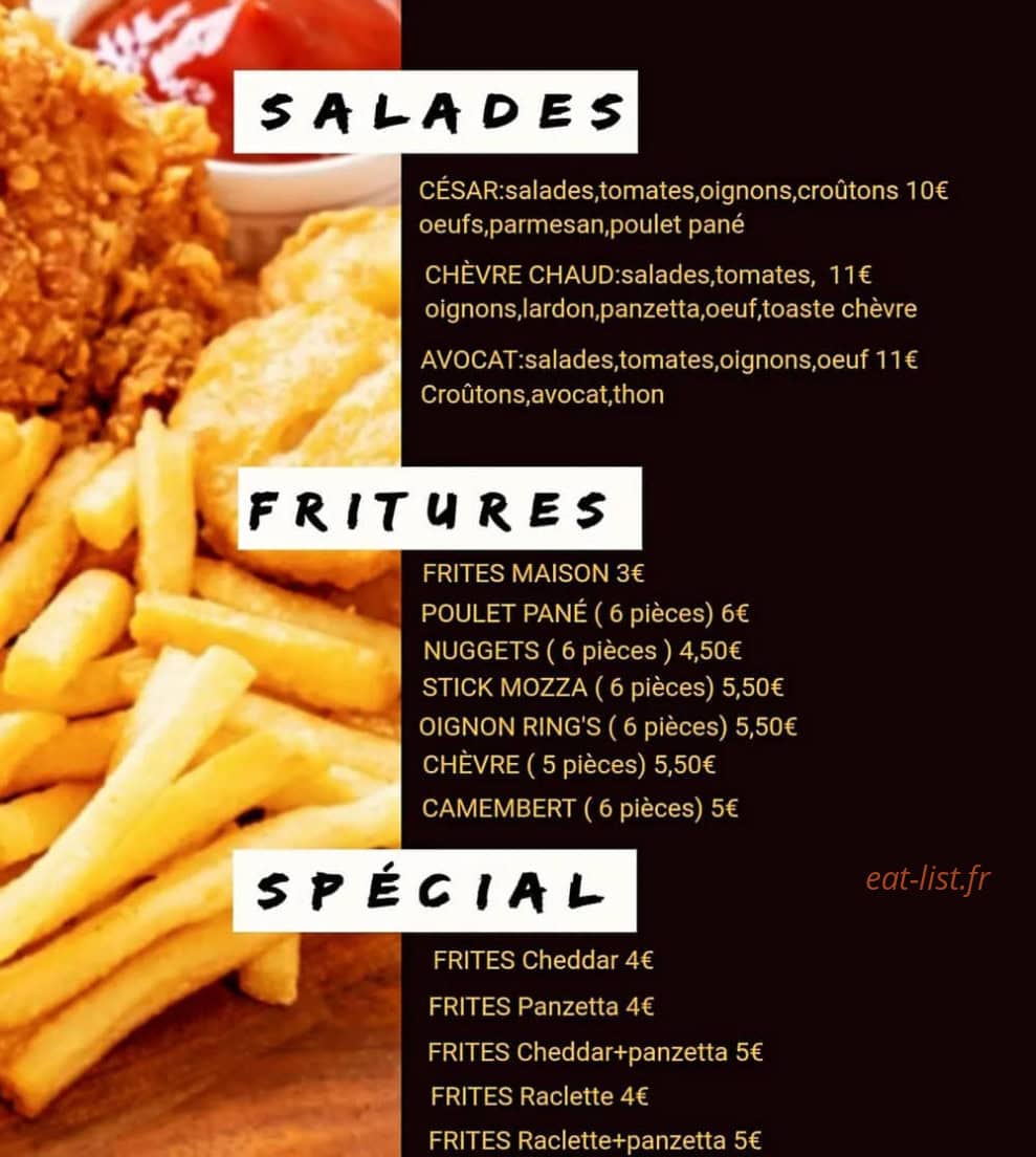 Foot and Food — carte page 2
