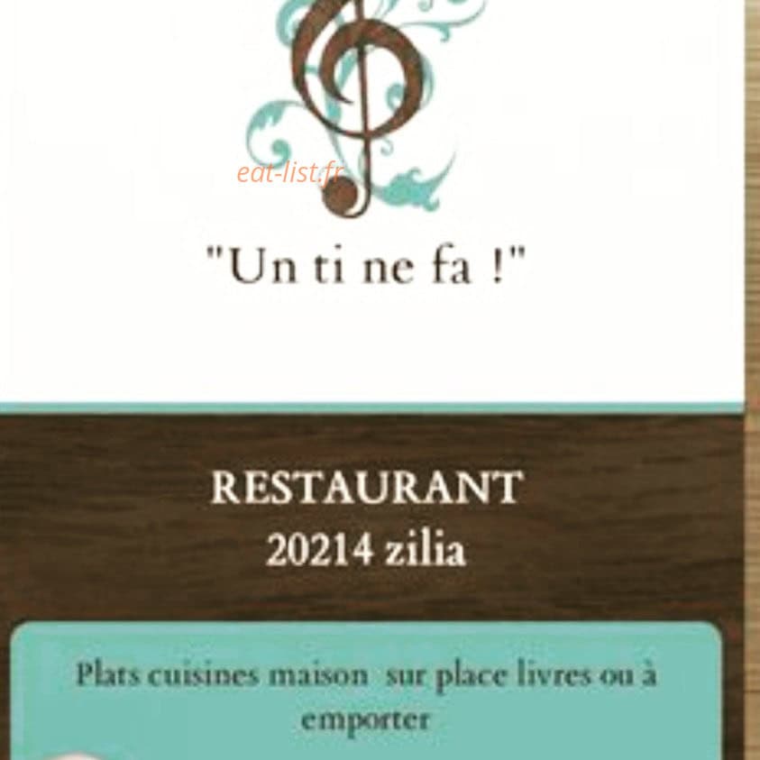 Un ti ne fa — carte page 1