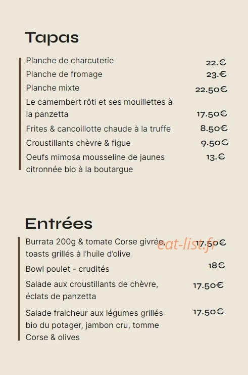 La Grange — carte page 1