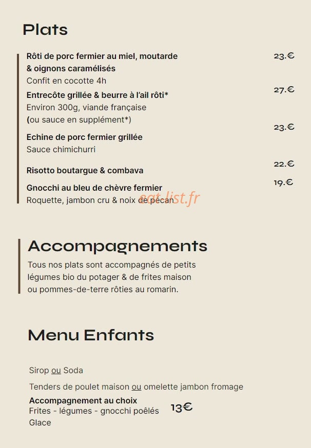 La Grange — carte page 2